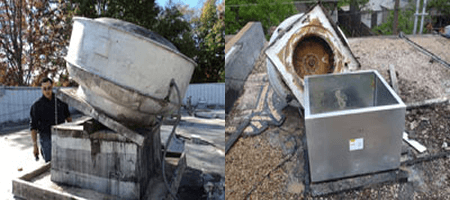 No Hinge exhaust fan with no hinge