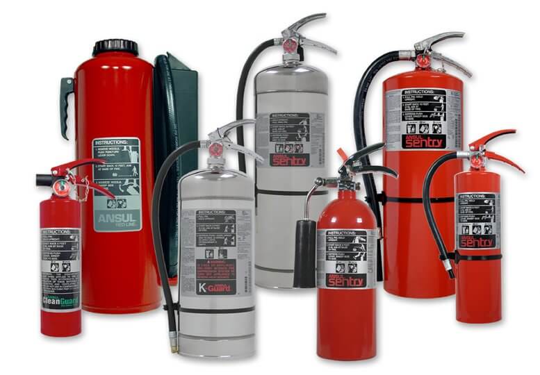 fire extinguishers
