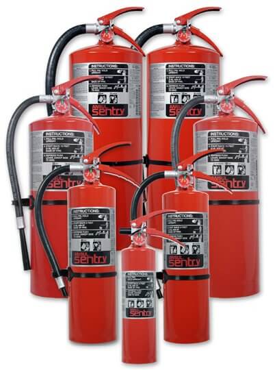 Sentry DC Group ansul fire extinguishers