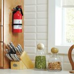 extinguisher in kitchen