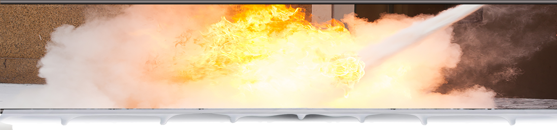 foam extinguisher background