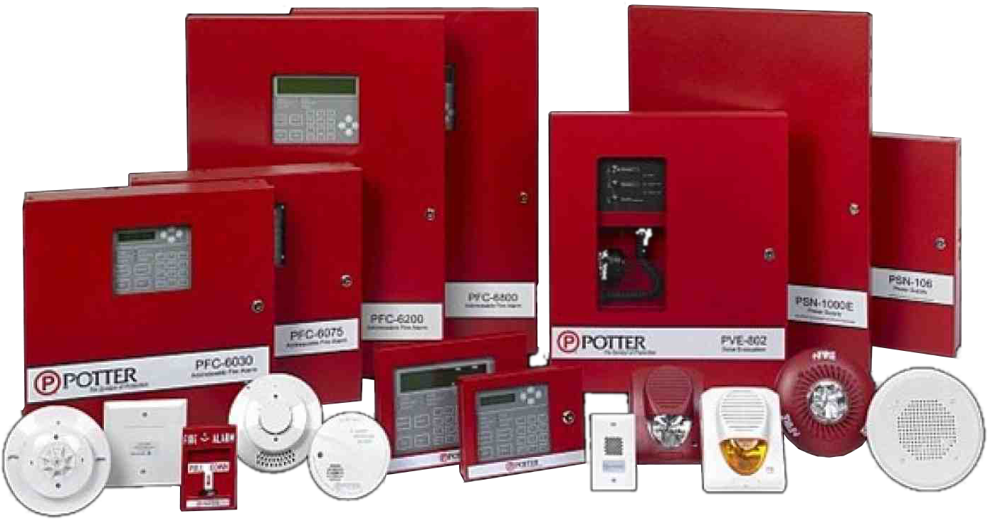 potter series alarms