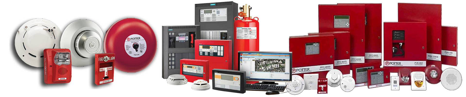 Alarm Banner fire alarms and commercial systems