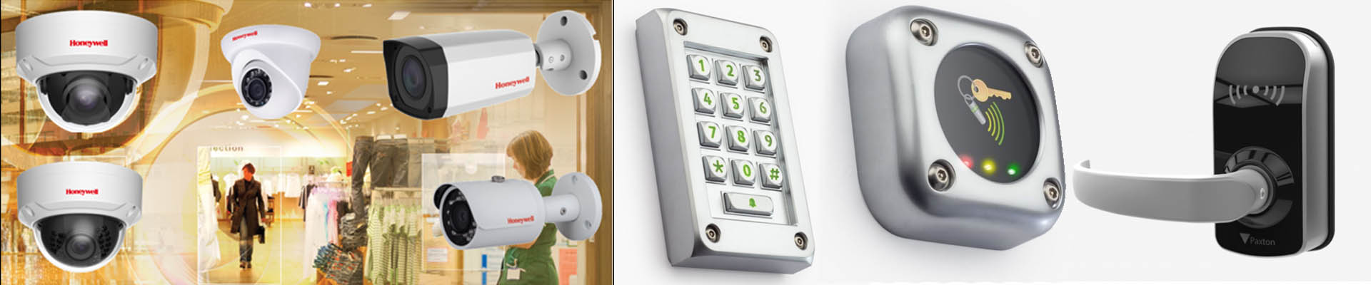 Security Banner door access and security camera systems