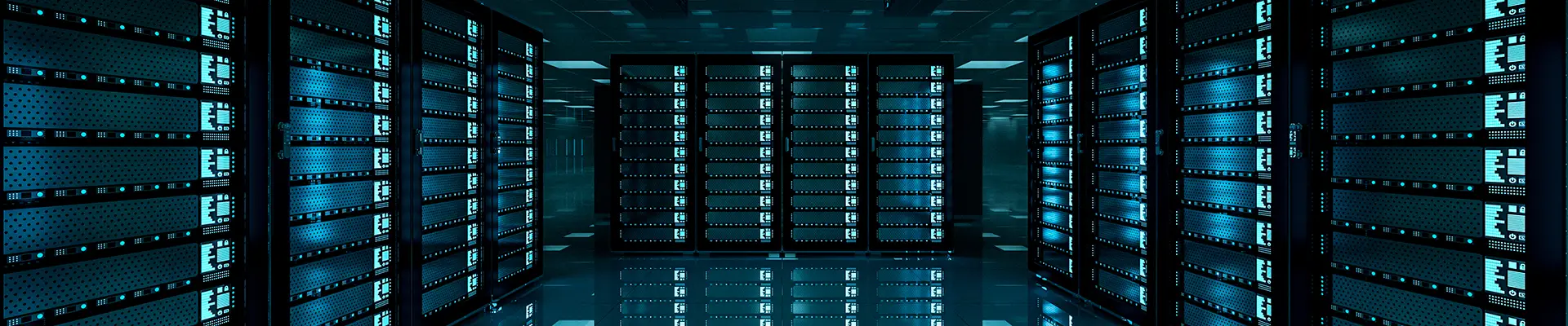 large computer server room